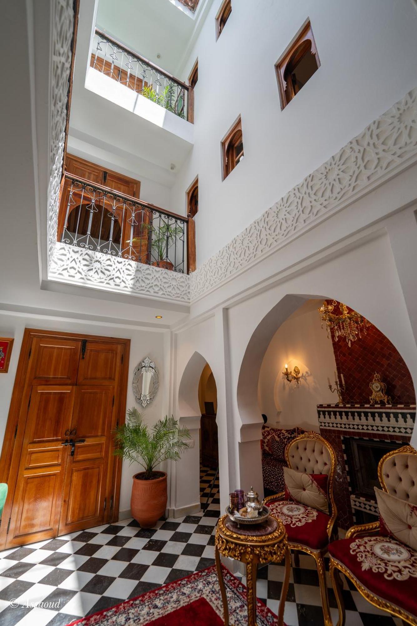 Riad Lella Chama Šafšawán Exteriér fotografie