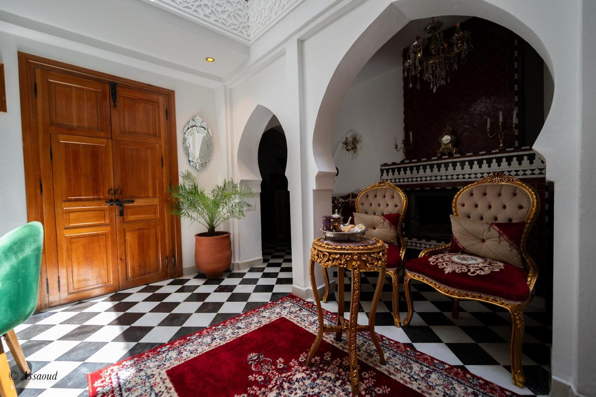 Riad Lella Chama Šafšawán Exteriér fotografie