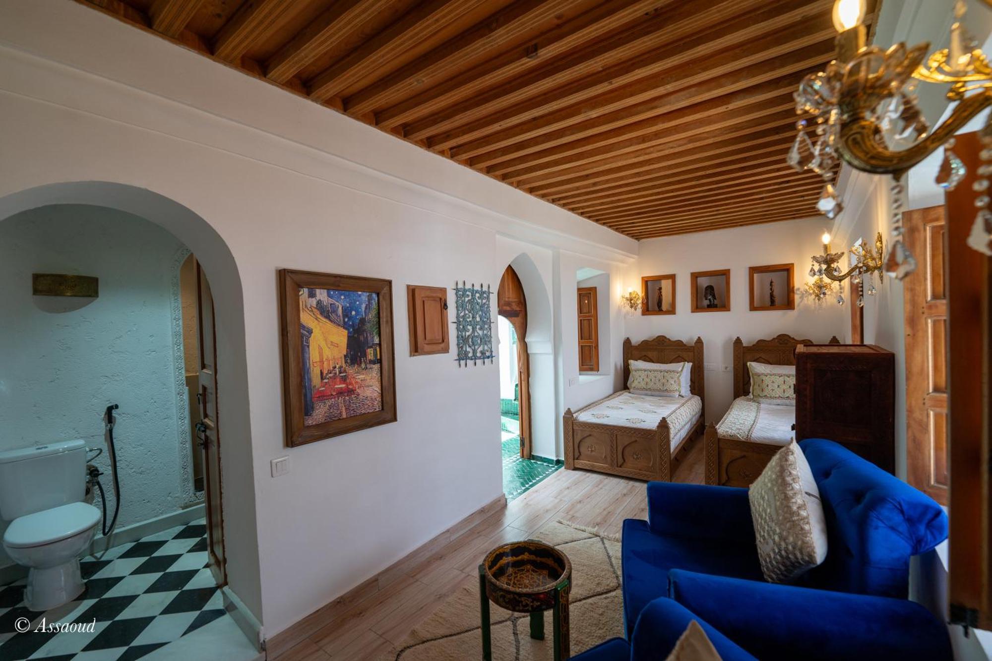 Riad Lella Chama Šafšawán Exteriér fotografie